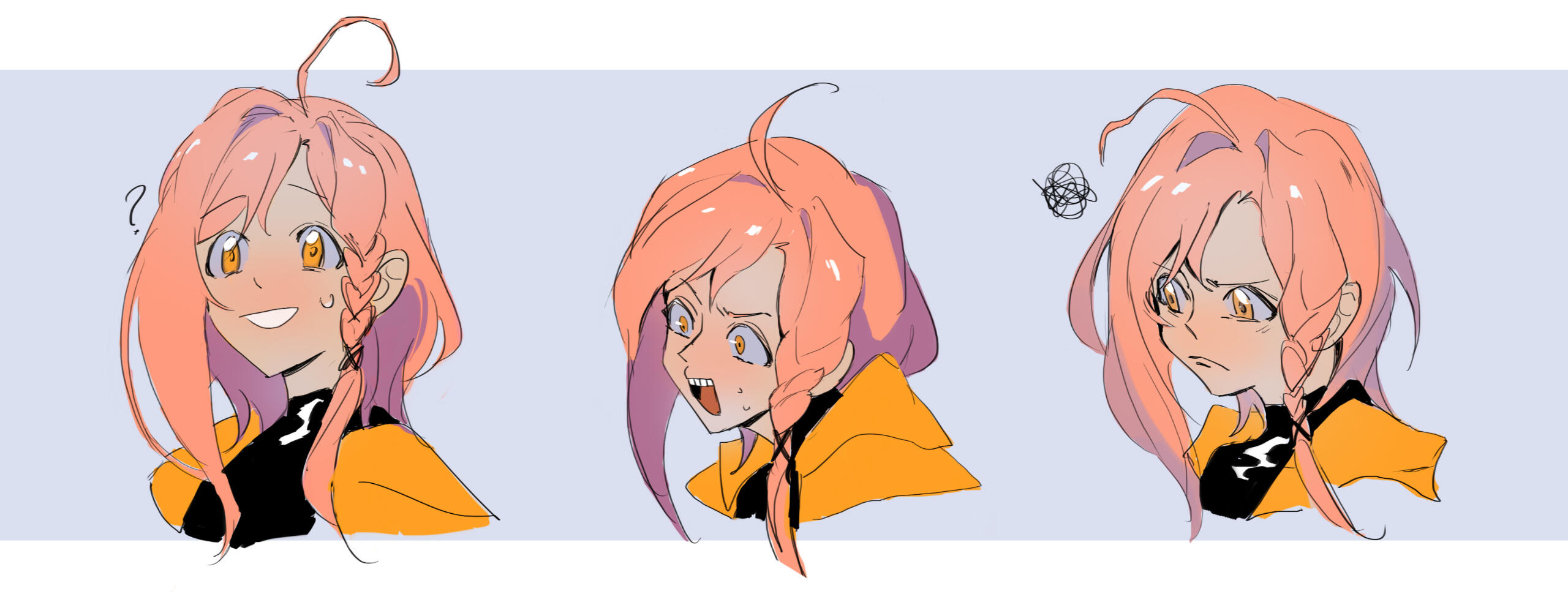 Yuna expression sheet