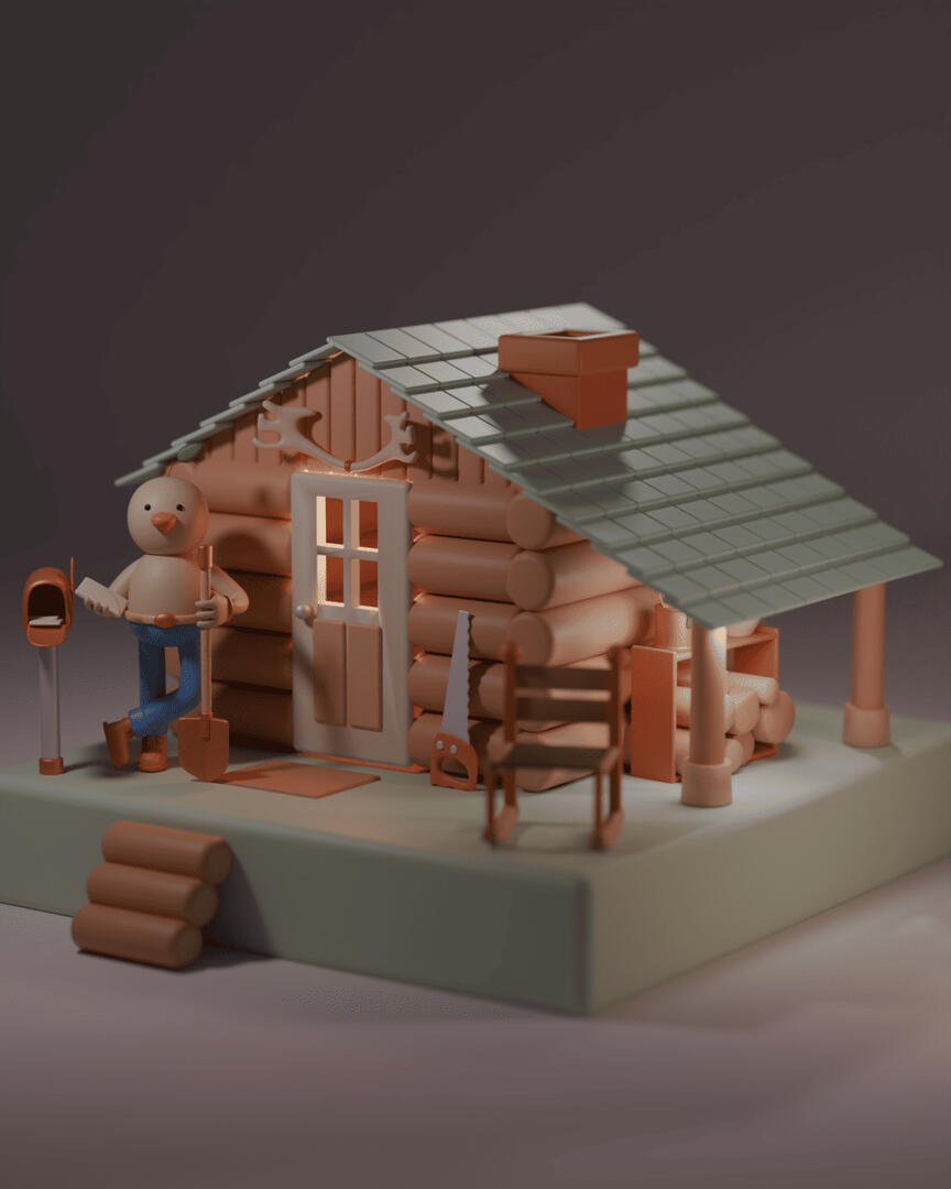 3D modeling on Blender!
